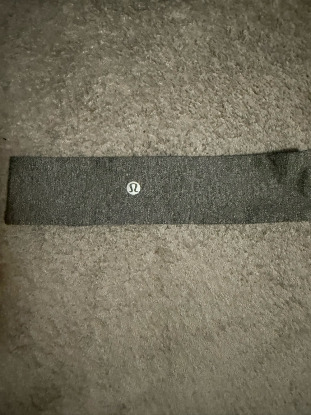 lululemon athletica women’s Gray Sweat-Wicking Headband